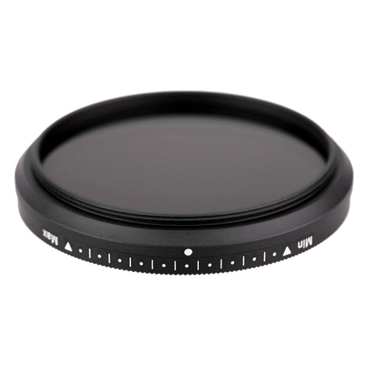 52mm ND Fader Neutral Density Adjustable Variable Filter ND 2 to ND 400 Filter(Black) - Variable ND Filter by buy2fix | Online Shopping UK | buy2fix