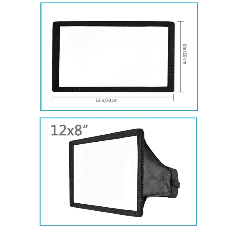 Flash Diffuser, Size: 30 x 20cm - by buy2fix | Online Shopping UK | buy2fix