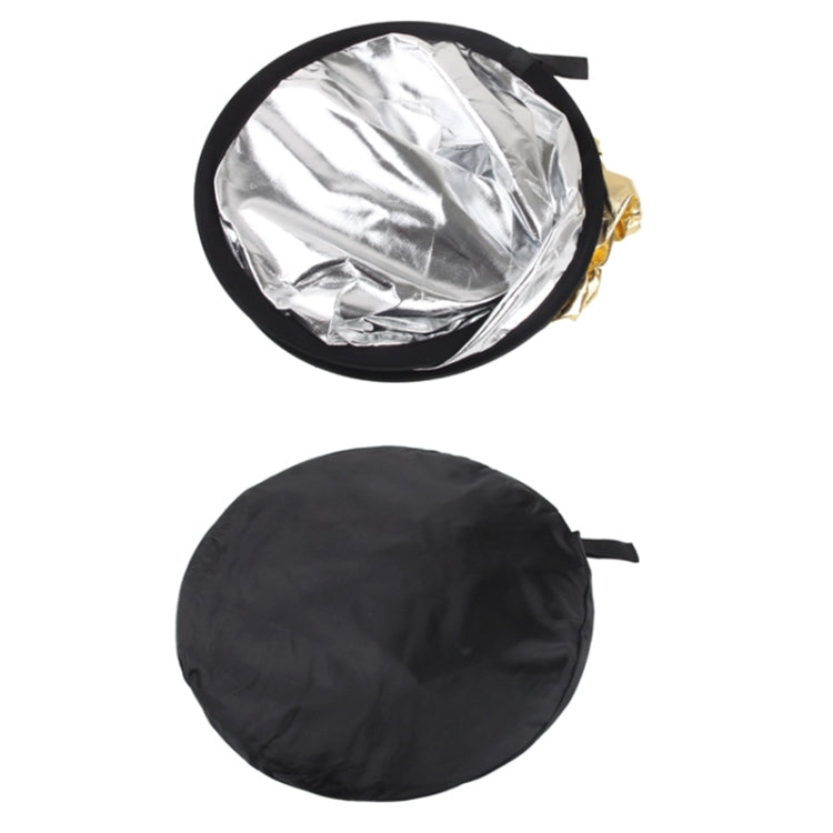 2 in 1 (Gold / Silver) Folding Reflector Board (60cm) - by buy2fix | Online Shopping UK | buy2fix