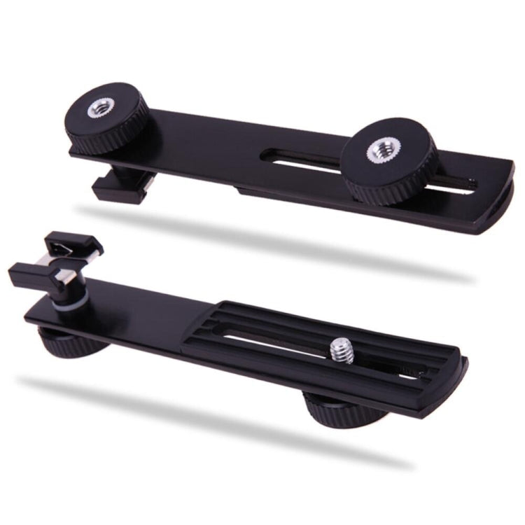 Metal Flash Bracket for DSLR Camera(Black) - Stand Bracket by buy2fix | Online Shopping UK | buy2fix