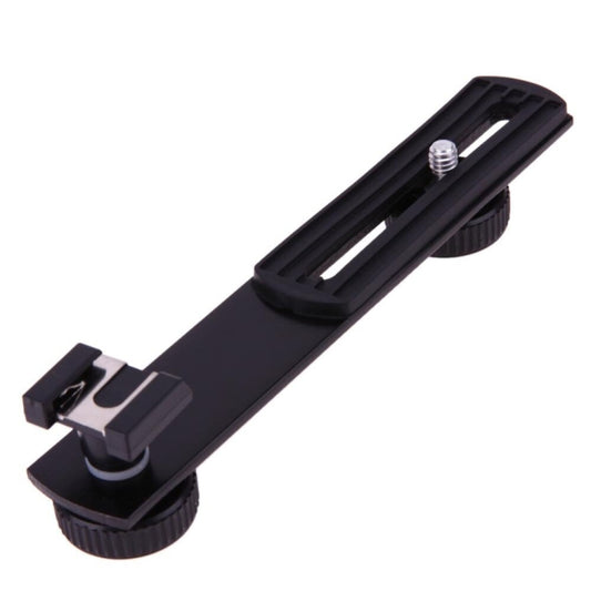 Metal Flash Bracket for DSLR Camera(Black) - Stand Bracket by buy2fix | Online Shopping UK | buy2fix