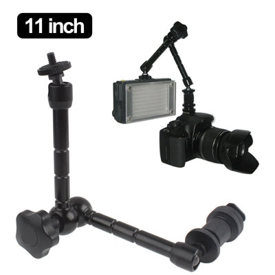 11 inch Articulating Magic Arm for LCD Field Monitor / DSLR Camera / Video lights(Black) - Stand Bracket by buy2fix | Online Shopping UK | buy2fix