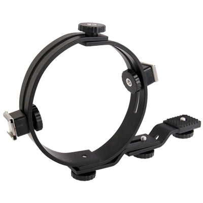 O-Shaped Bracket for Camcorder Video Light - Stand Bracket by buy2fix | Online Shopping UK | buy2fix