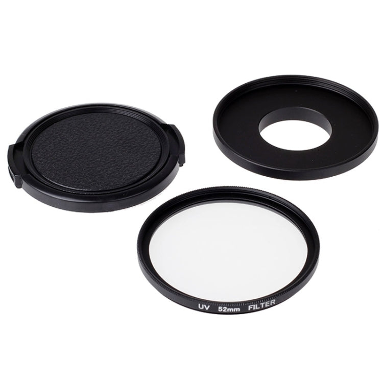 52mm UV Filter Lens Filter with Cap for Xiaomi Xiaoyi 4K+ / 4K, Xiaoyi Lite, Xiaoyi Sport Camera by buy2fix