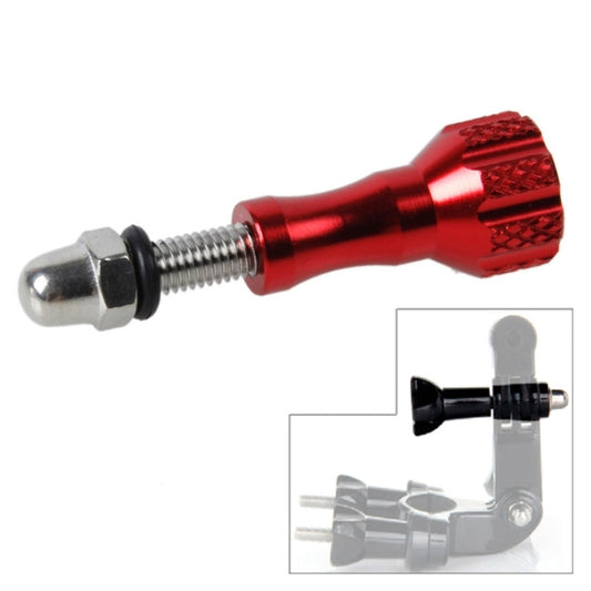 TMC Aluminum Thumb Knob Stainless Bolt ScrewGoPro, Insta360, DJI and Other Action Cameras, Length: 5.8cm(Red) by TMC