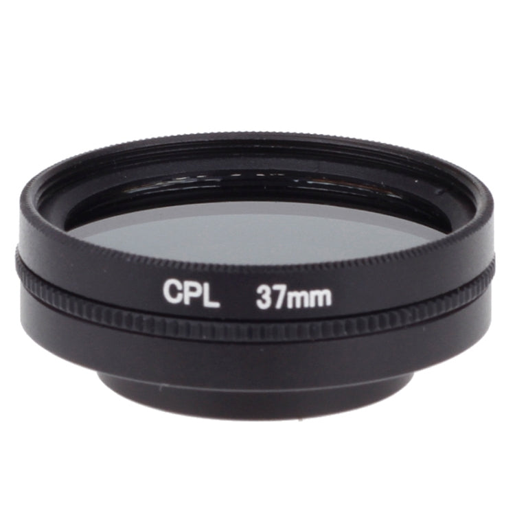 37mm CPL Filter Circular Polarizer Lens Filter with Cap for Xiaomi Xiaoyi 4K+ / 4K, Xiaoyi Lite, Xiaoyi Sport Camera - Lens Filter by buy2fix | Online Shopping UK | buy2fix