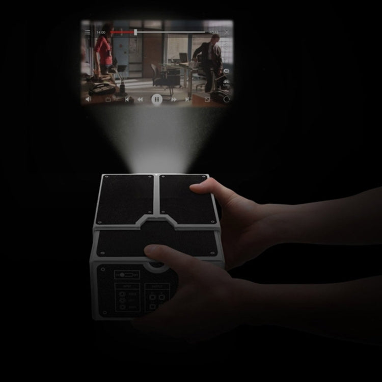 Cardboard Smartphone Projector 2.0 / DIY Mobile Phone Projector Portable Cinema - Accessories & Parts by buy2fix | Online Shopping UK | buy2fix