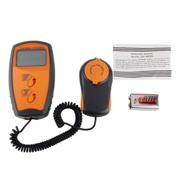 Digital Light Meter, Measuring Range: 0.1-40000 Lux - Light & Sound Meter by buy2fix | Online Shopping UK | buy2fix
