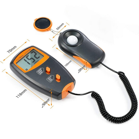 Digital Light Meter, Measuring Range: 1-100000 Lux - Light & Sound Meter by buy2fix | Online Shopping UK | buy2fix