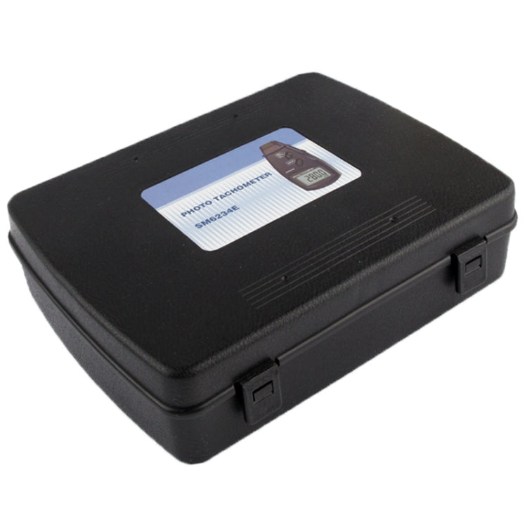 Digital Laser Photo Tachometer Non Contact RPM Tach (SM6234E) - Tachometers & Anemometer by buy2fix | Online Shopping UK | buy2fix
