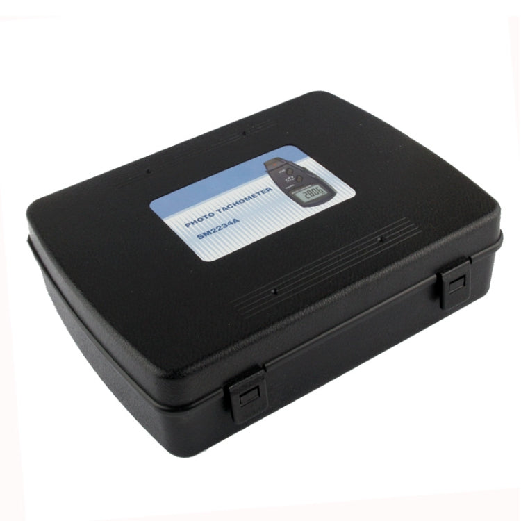 Digital Laser Photo Tachometer Non Contact RPM Tach (SM2234A) - Tachometers & Anemometer by buy2fix | Online Shopping UK | buy2fix