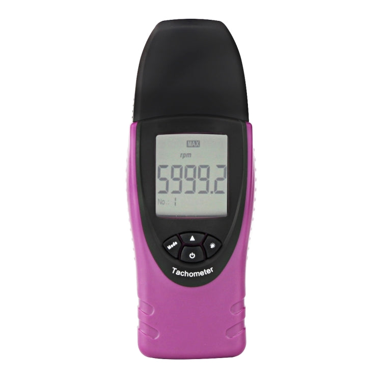 ST8030 Mini Digital Photo Laser Digital Tachometer Non Contact High Accuracy MPU LCD Display(Purple) - Tachometers & Anemometer by buy2fix | Online Shopping UK | buy2fix