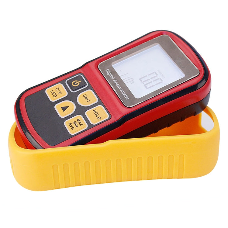 Digital Anemometer (Measurement items: Air Velocity, Air Temperature)(Red) - Tachometers & Anemometer by buy2fix | Online Shopping UK | buy2fix