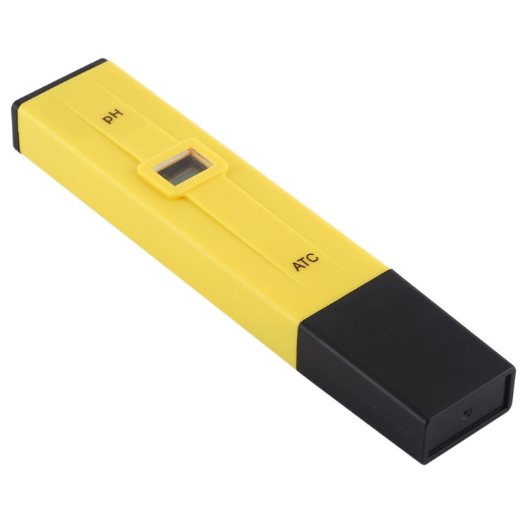 Pocket-sized PH Meter with ATC(Yellow) - PH & Moisture Meter by buy2fix | Online Shopping UK | buy2fix