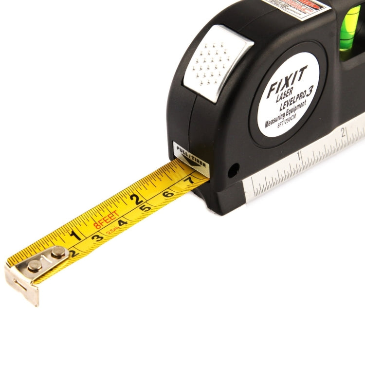 Level Laser Aligner Horizon Vertical Measuring Tape - Laser Rangefinder by buy2fix | Online Shopping UK | buy2fix