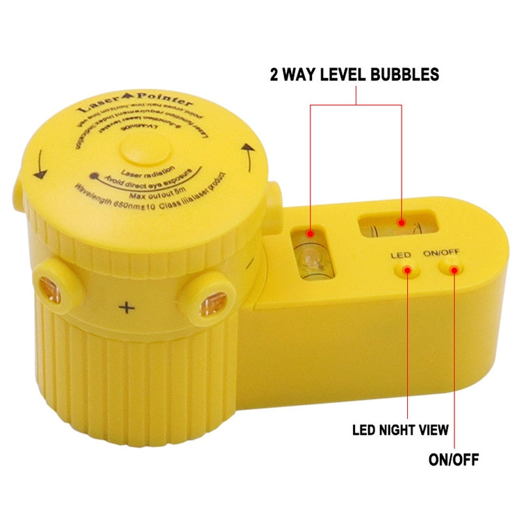 LV-06 8-Function Laser Level Leveler with Tripod(Yellow) - Laser Rangefinder by buy2fix | Online Shopping UK | buy2fix