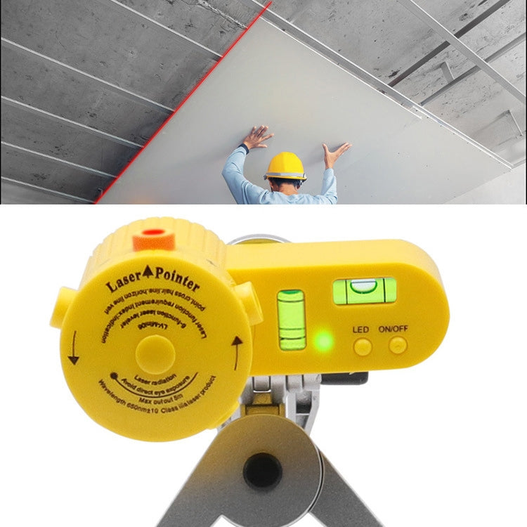 LV-06 8-Function Laser Level Leveler with Tripod(Yellow) - Laser Rangefinder by buy2fix | Online Shopping UK | buy2fix