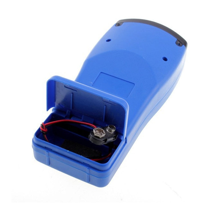 Ultrasonic Laser Point LED Distance Measure Meter Tool(Blue) - Laser Rangefinder by buy2fix | Online Shopping UK | buy2fix