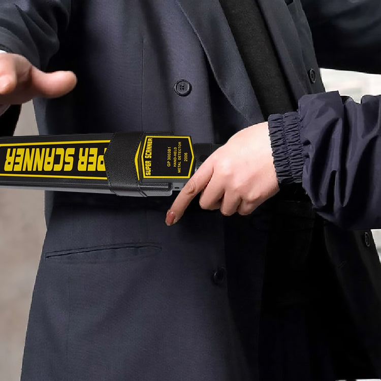 Portable Hand-Held Security Metal Detector (GP 3003B1)(Black) - Metal Detector by buy2fix | Online Shopping UK | buy2fix