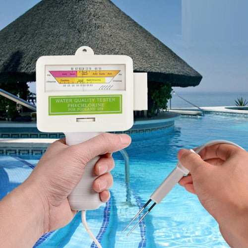 Home Swimming Pool Water PH / CL2 Tester, Cable length: 1.2m - PH & Moisture Meter by buy2fix | Online Shopping UK | buy2fix