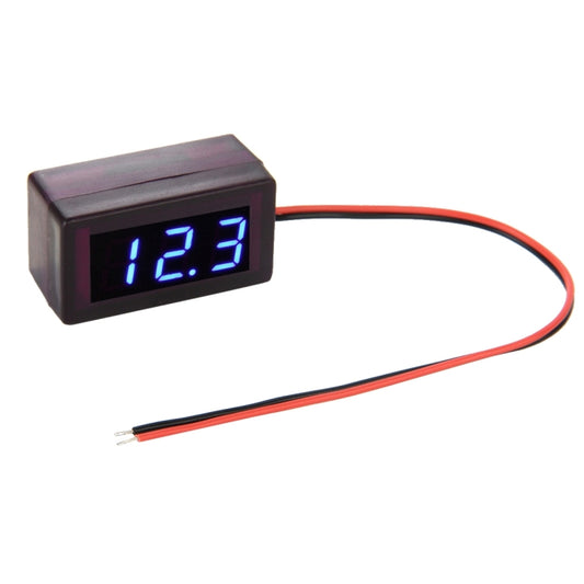V42D 2 Wires Blue Light Display Mini Digital Voltage Panel Meter, Measure Voltage: DC DC 1.7-25V - Current & Voltage Tester by buy2fix | Online Shopping UK | buy2fix