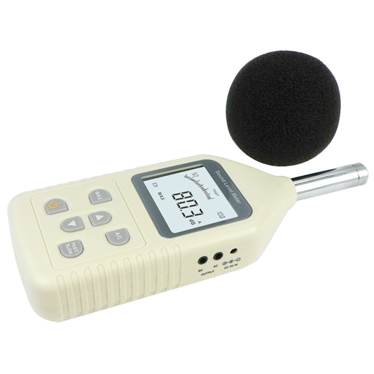 Digital Sound Level Meter (Range: 30~130dBA, 35~130dBC) - Light & Sound Meter by buy2fix | Online Shopping UK | buy2fix