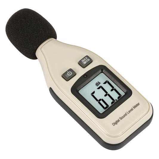GM1351 Digital Sound Level Meter (Range: 30~130dBA)(Beige) - Light & Sound Meter by buy2fix | Online Shopping UK | buy2fix