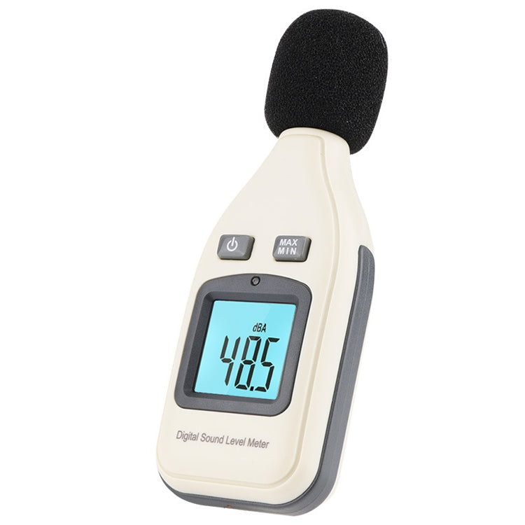 GM1351 Digital Sound Level Meter (Range: 30~130dBA)(Beige) - Light & Sound Meter by buy2fix | Online Shopping UK | buy2fix