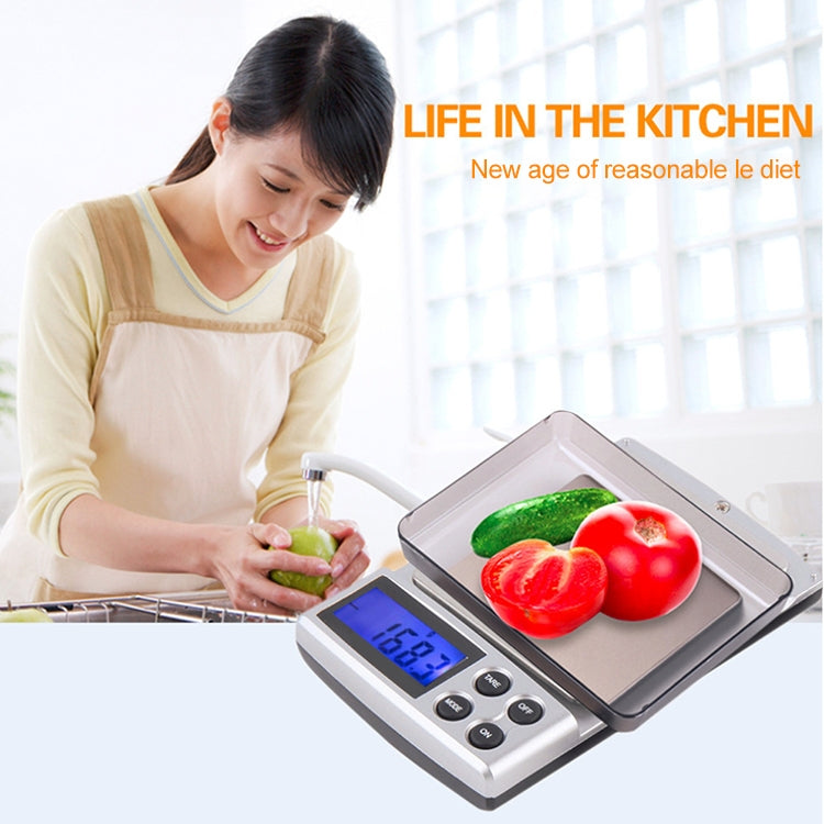 Digital Pocket Scale (500g / 0.1g)(Black) by buy2fix