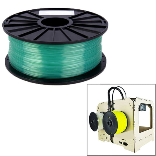 PLA 1.75 mm Transparent 3D Printer Filaments(Green) by buy2fix