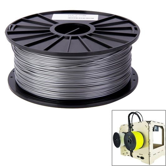 ABS 1.75 mm Color Series 3D Printer Filaments, about 395m(Silver) by buy2fix