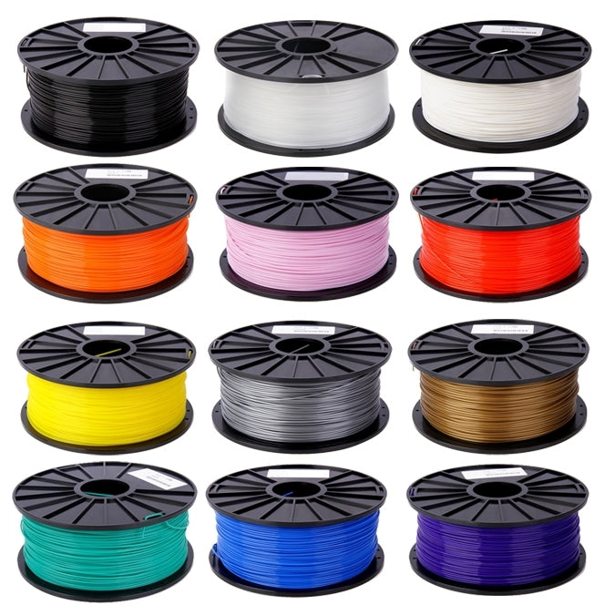 ABS 1.75 mm Color Series 3D Printer Filaments, about 395m(Red) by buy2fix