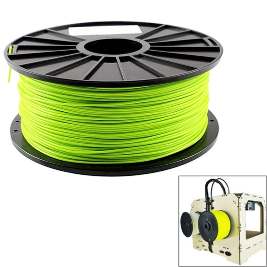 PLA 1.75 mm Fluorescent 3D Printer Filaments, about 345m(Green) by buy2fix