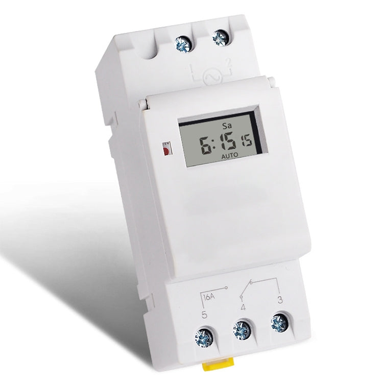 Multifunction Weekly Programmable Electronic Timer(White) - Energy Saving Timer Socket by buy2fix | Online Shopping UK | buy2fix