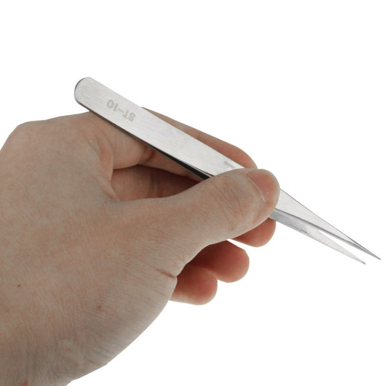 ST-10 Stainless Steel Tweezers - Tweezers by VETUS | Online Shopping UK | buy2fix