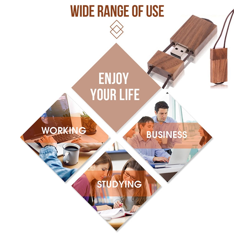 8 GB Wood Material Series USB Flash Disk by buy2fix