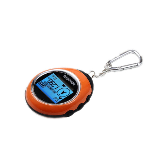Keychain Handheld Mini GPS Navigation USB Rechargeable Location Finder Tracker for Outdoor Travel Climbing(Orange) by buy2fix