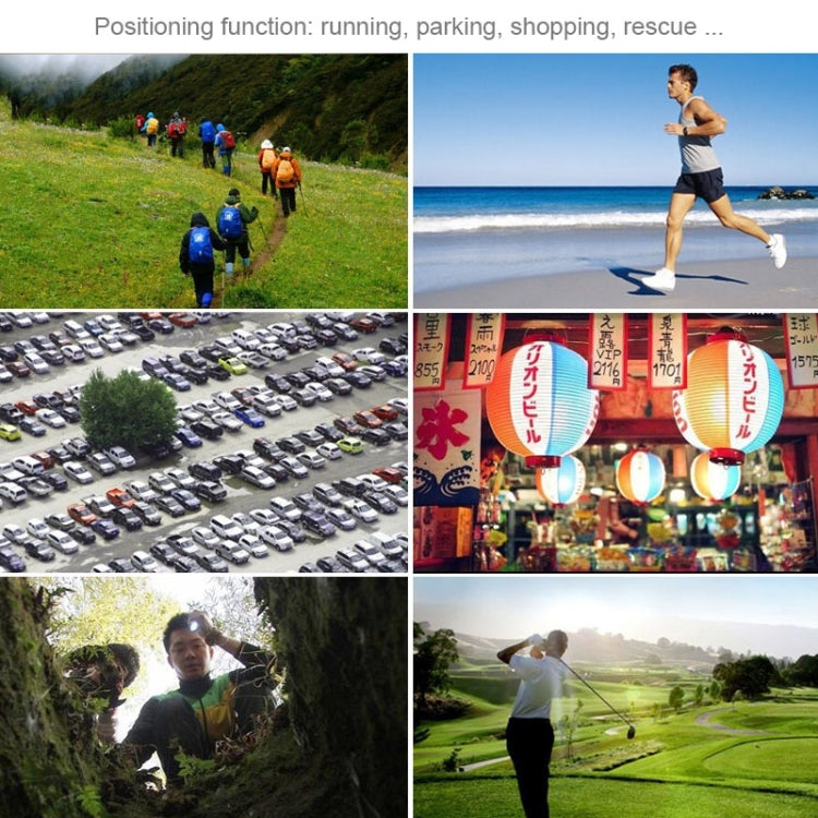 Keychain Handheld Mini GPS Navigation USB Rechargeable Location Finder Tracker for Outdoor Travel Climbing(Orange) by buy2fix