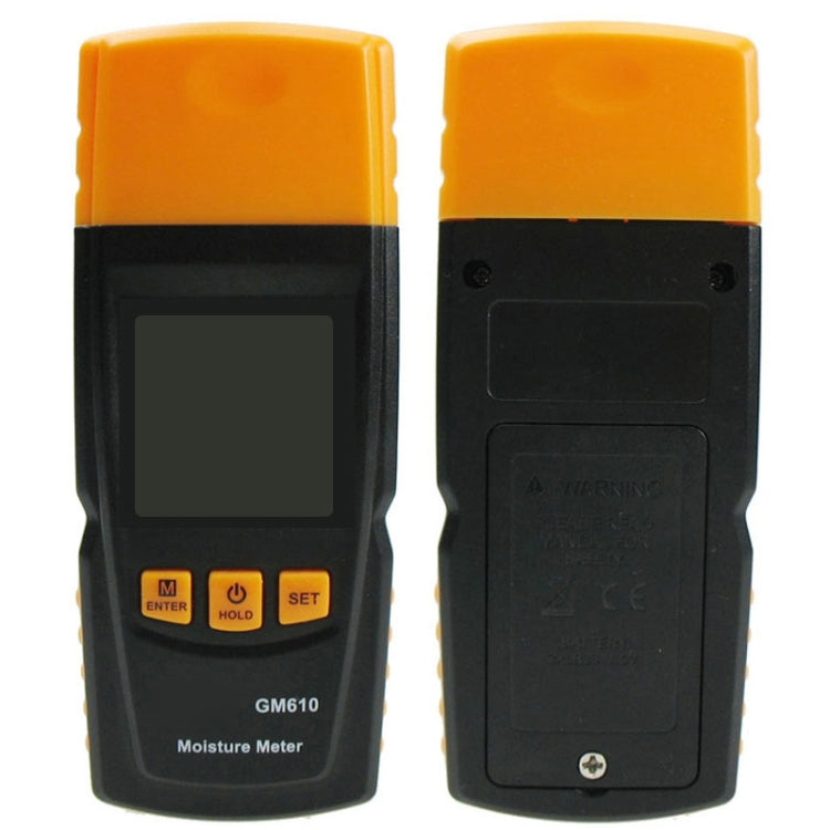 GM610 Digital Wood Moisture Meter(Black) - PH & Moisture Meter by buy2fix | Online Shopping UK | buy2fix