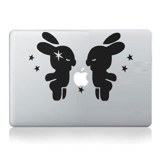 Decor Little Rabbit Notebook Removable Stickers, DIY Free Combination, Size: 20cm x 30cm by buy2fix