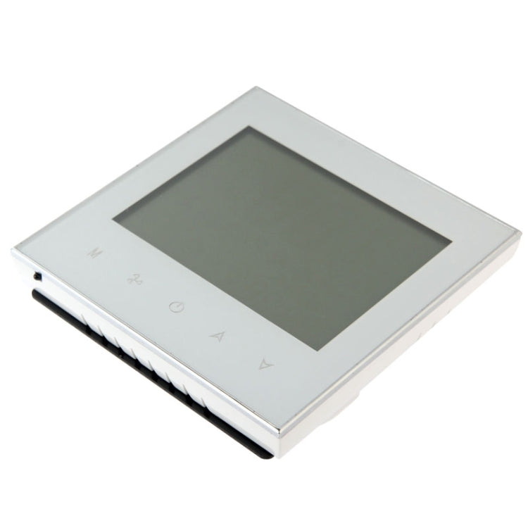 LCD Display Air Conditioning 2-Pipe Programmable Room Thermostat for Fan Coil Unit(White) - Thermostat & Thermometer by buy2fix | Online Shopping UK | buy2fix