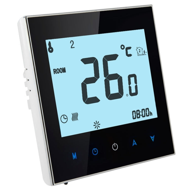 Electric Floor Heating System LCD Display Programmable Room Thermostat(Black) - Thermostat & Thermometer by buy2fix | Online Shopping UK | buy2fix