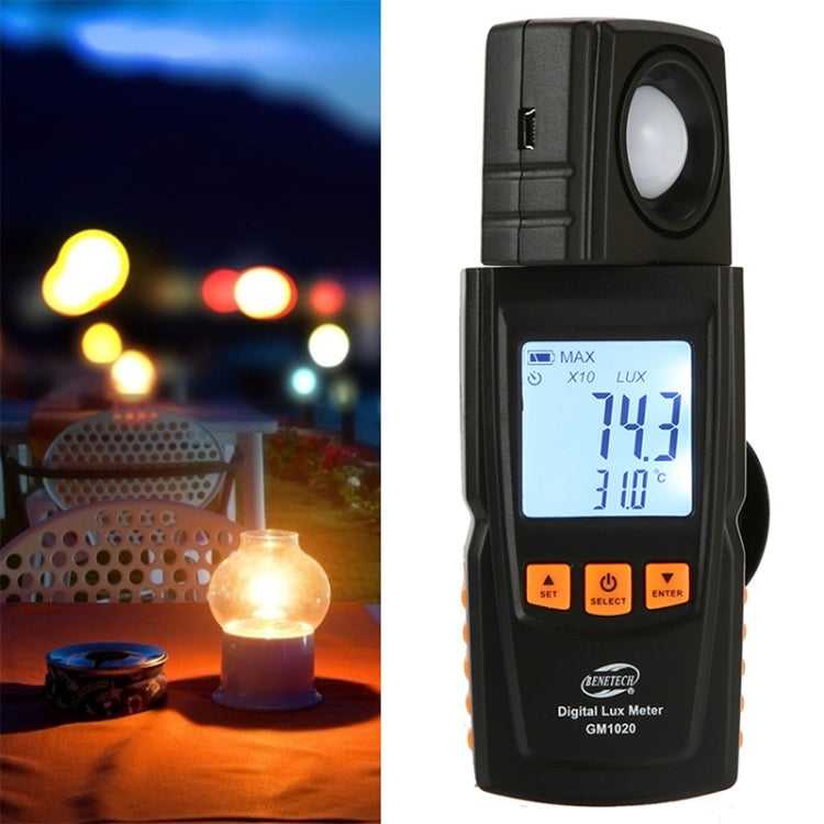 BENETECH GM1020 Digital LUX Meter by BENETECH