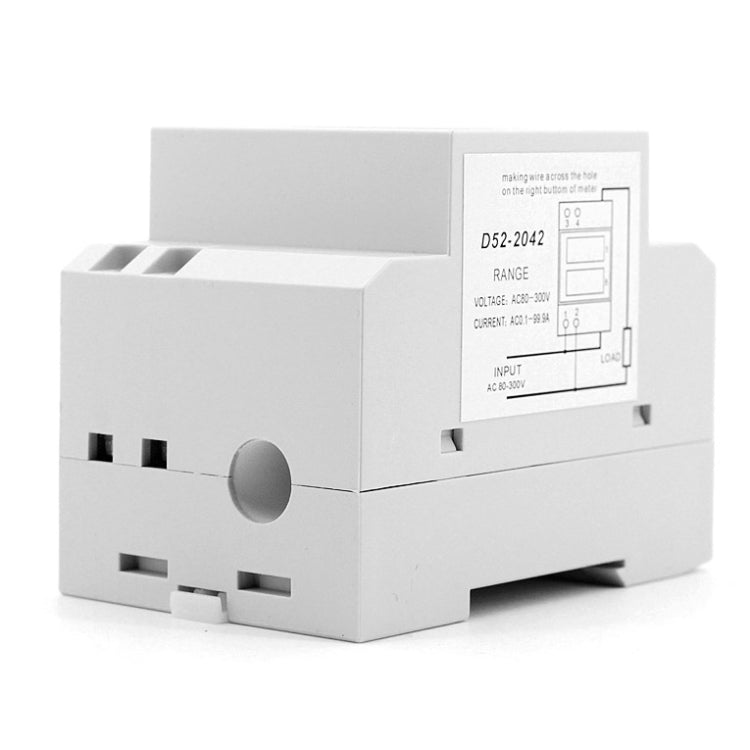 D52-2042 0.5 inch LED Digit Display Voltmeter Ammeter 2 in 1 - Current & Voltage Tester by buy2fix | Online Shopping UK | buy2fix