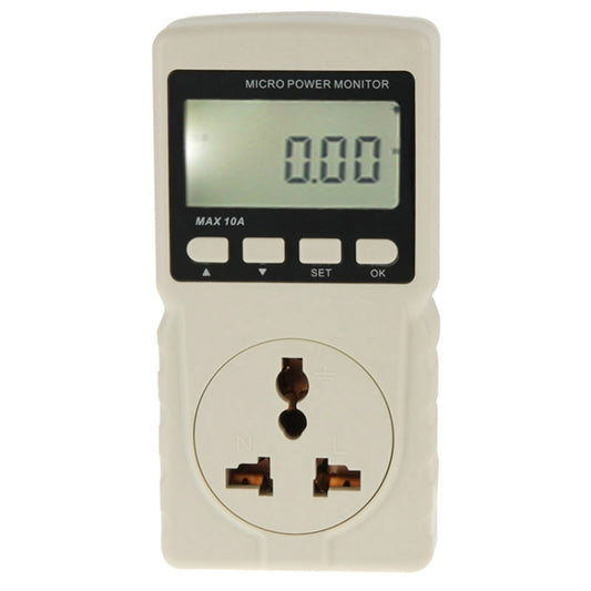 BENETECH GM86 LCD Display MAX 10A Micro Power Monitor Energy Meter, EU Plug - Other Tester Tool by BENETECH | Online Shopping UK | buy2fix