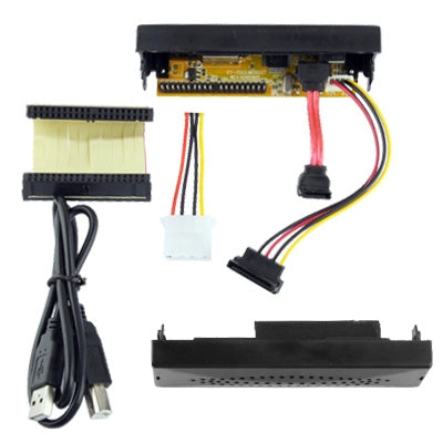 High Speed 3.5 inch HDD SATA & IDE External Case,Support USB 2.0(Silver) by buy2fix