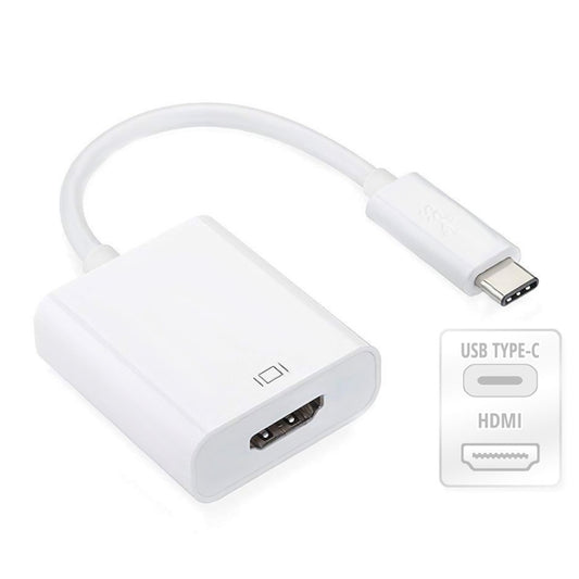 15cm USB-C / Type-C 3.1 Male to HDMI Female Adapter Cable, For Macbook 12 inch / Chromebook Pixel 2015 by buy2fix