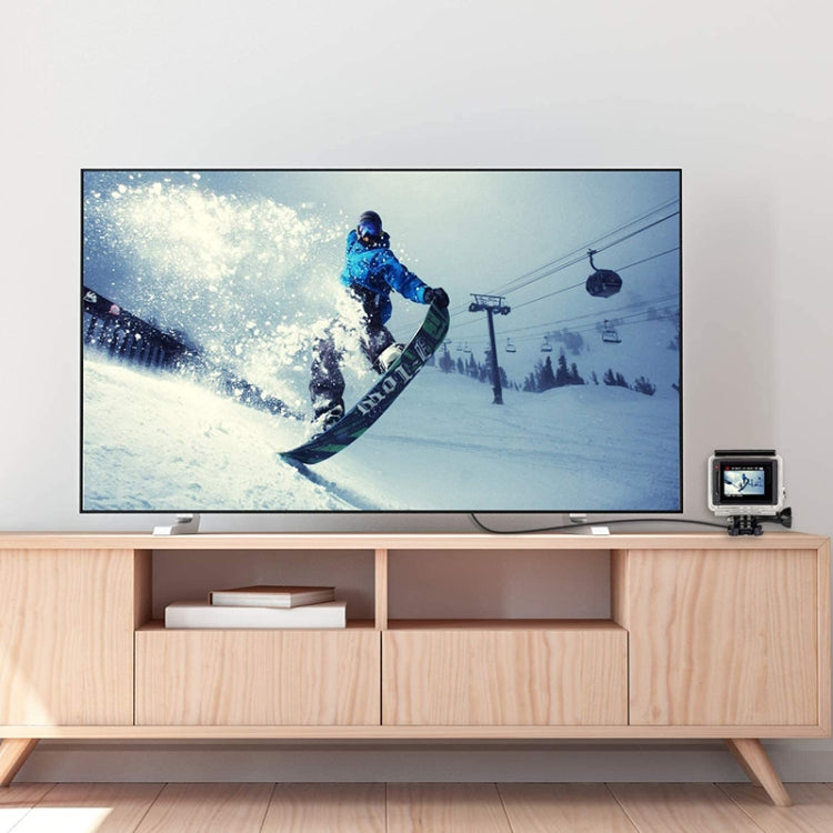 30cm Mini HDMI Male to Micro HDMI Male Adapter Cable by buy2fix