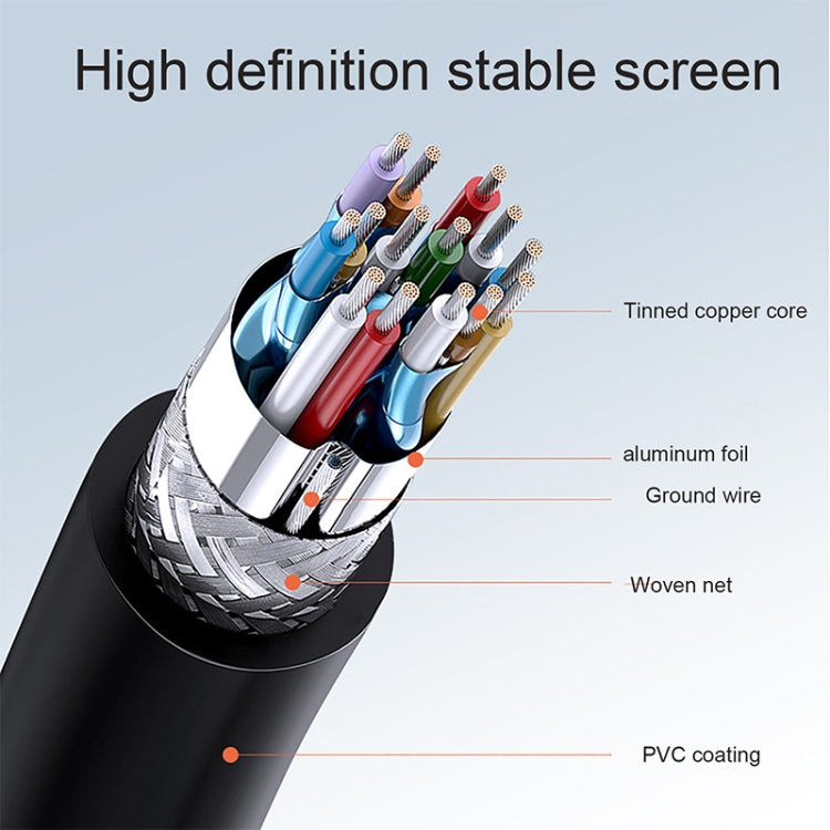 1.4 Version, Gold Plated Micro HDMI Male to HDMI Male Coiled Cable, Support 3D / Ethernet, Length: 60cm (can be extended up to 2m) - Cable by buy2fix | Online Shopping UK | buy2fix
