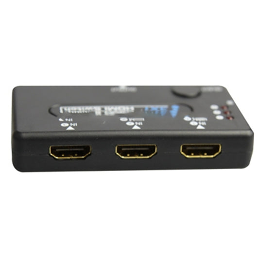 3 Port Amplifier 1080P HDMI Switch, 1.3 Version, with Remote Controller(Black) by buy2fix